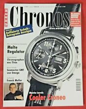 Uhren chronos 2001 gebraucht kaufen  Korntal-Münchingen