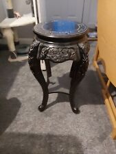 Carved plant stand for sale  RETFORD
