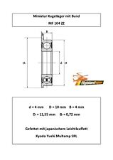 10x bund kugellager gebraucht kaufen  Jesteburg