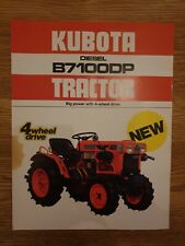 Kubota b7100dp tractor for sale  WELSHPOOL