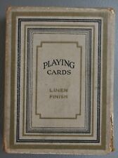 Playing cards linen for sale  AYLESBURY