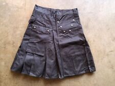 Used, Utilikilts Cargo Kilt Dark Gray Size Large 34 for sale  Shipping to South Africa