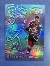 1996-97 Skybox Metal Universe NHL  Ice Carvings Super Power Joe Sakic SP (1:240) for sale  Shipping to South Africa