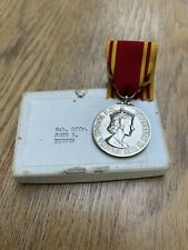 Medals fire brigade for sale  MILTON KEYNES