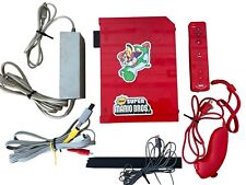 Consola Nintendo Wii RVL-001 roja con cables, controlador, juegos ++++MÁS++ LEER segunda mano  Embacar hacia Mexico