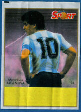 Envoltura de goma de mascar Diego Armando Maradona para todos los deportes segunda mano  Embacar hacia Argentina