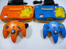 Console Nintendo 64 N64 Pokemon Pikachu escolha laranja e azul usado REGIÃO LIVRE, usado comprar usado  Enviando para Brazil
