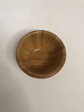 Mini tigela de madeira para lanche e biscoito de bambu Pampered Chef Bowl comprar usado  Enviando para Brazil
