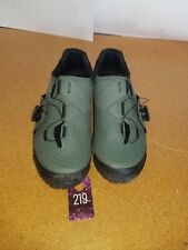 Usado, Zapatos de ciclismo de carretera Shimano XC300M E07 verdes para hombre US9/EU43 (#219) segunda mano  Embacar hacia Argentina