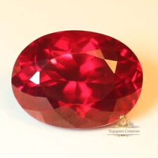 80 Ct Flawless Natural Mogok Red Ruby GIE Certified Oval Cut Loose Gemstone for sale  Shipping to South Africa