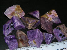 Nice Quality Charoite Rough Parcel 574cts Purple/Silver Colour/Play Russia NR for sale  Shipping to South Africa