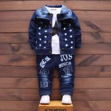 Fashion Autumn Clothes Set Sport Suit Children Sets Kids Clothes Denim Clothes for sale  Shipping to South Africa