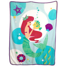 Cobertor de lã Disney A Pequena Sereia Ariel Linguado 44” X 60” comprar usado  Enviando para Brazil