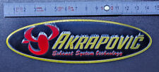 Akrapovic aufkleber emblem gebraucht kaufen  Schonnebeck