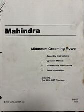 Mahindra midmpunt grooming for sale  Belchertown