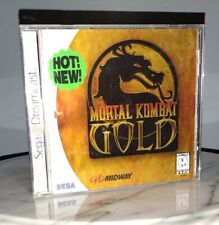 Mortal Kombat Gold Edition (Sega Dreamcast, 1999) FOTOS COMPLETAS PROBADAS EN CAJA 🙂, usado segunda mano  Embacar hacia Argentina