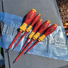 Wiha set screwdrivers for sale  LOCKERBIE