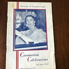 Loughborough coronation celebr for sale  COALVILLE
