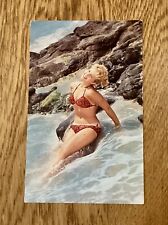 Seaside postcard enjoying for sale  WITNEY
