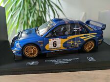  1/18 Autoart 80194 Subaru Impreza WRC 2001 RALLY PORTUGAL 2500pcs Solberg #6 d'occasion  Bièvres