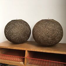 Round woven rattan for sale  CHESTERFIELD