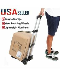 Carrinho de bagagem leve portátil dobrável para caminhão de mão com rodas e cabo elástico, usado comprar usado  Enviando para Brazil
