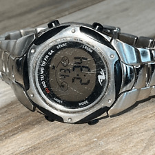 Usado, Relógio masculino Athletic Works AW003 tom prata vestuário de trabalho Classiccore nova bateria comprar usado  Enviando para Brazil