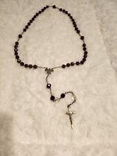 Vintage crystal rosary for sale  BRIGHTON