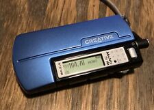 Creative Muvo TX Radio FM Audio Digital 512mb Reproductor MP3 Azul Negro - Funciona segunda mano  Embacar hacia Argentina