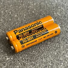 2 baterías recargables AAA Panasonic 550 mAh para teléfonos inalámbricos domésticos segunda mano  Embacar hacia Mexico