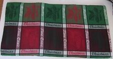Christmas tablecloth red for sale  Aiken