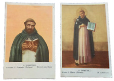 Antico santino cartolina usato  Bologna