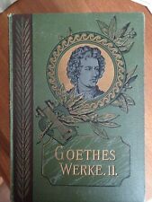 Goethe goethes werke gebraucht kaufen  Düsseldorf
