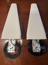 Usado, 2x antenas externas 4G LPDA 4G + 2x cabos 35 pés RG-58 e suportes de montagem em poste comprar usado  Enviando para Brazil