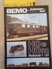 Bemo modellbahn katalog gebraucht kaufen  Heilshoop, Rehhorst, Zarpen