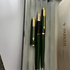 Parker malachite green for sale  HALIFAX