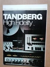 Publicité tandberg 1980 d'occasion  Guingamp