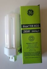 Lote de 10 lâmpadas fluorescentes compactas GE F26TBX/841/A/ECO Biax T/E 26W 4 pinos comprar usado  Enviando para Brazil