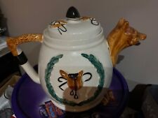 Vintage PPC Portland Potteries Hunting Scene Teapot for sale  Shipping to South Africa