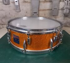 Used, Vintage 60's Ajax, Boosey & Hawkes 14x5" snare drum (refurbished) Gold Sparkle  for sale  Shipping to South Africa