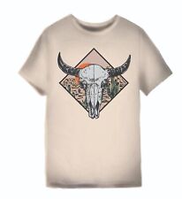 Bull skull shirt for sale  Williamston