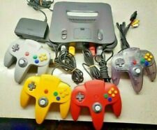 Usado, EXCELENTE - Console Nintendo 64 N64 + ATÉ 4 CONTROLES OEM + cabos + LIMPO! comprar usado  Enviando para Brazil