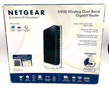 Netgear N900 4 Port Gigabit Wireless N Dual Band Router WNDR4500 Up To 900mbs for sale  Shipping to South Africa