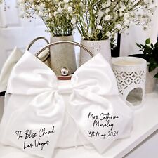 Personalised bride bag for sale  HARLOW