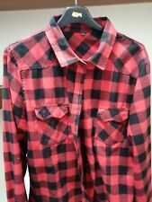 Camicia lumberjack rosso usato  Italia