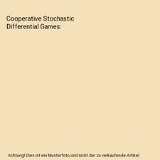 Cooperative stochastic differe gebraucht kaufen  Trebbin