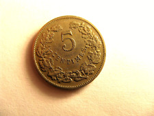 Lussemburgo cent 1908 usato  Alessandria