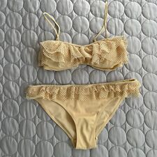 Bikini pastell gelb gebraucht kaufen  Hamburg