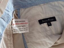 Trousers mens cream for sale  AMMANFORD