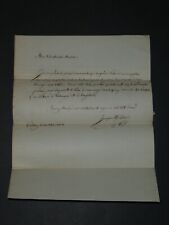 Franz hünten lettre d'occasion  Fondettes